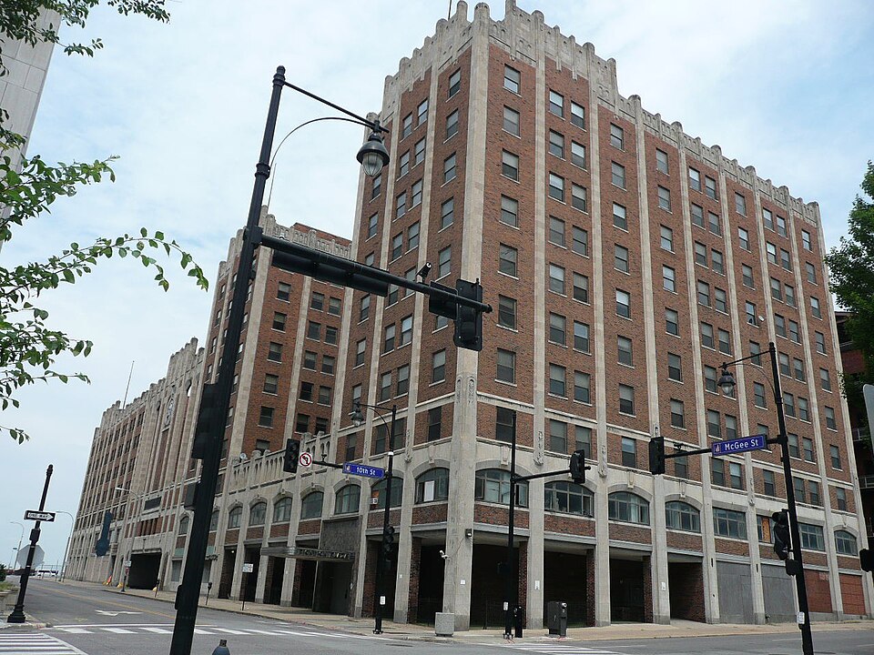 Photograph of Pickwick Hotel, Office Building, Parking Garage and Bus Terminal