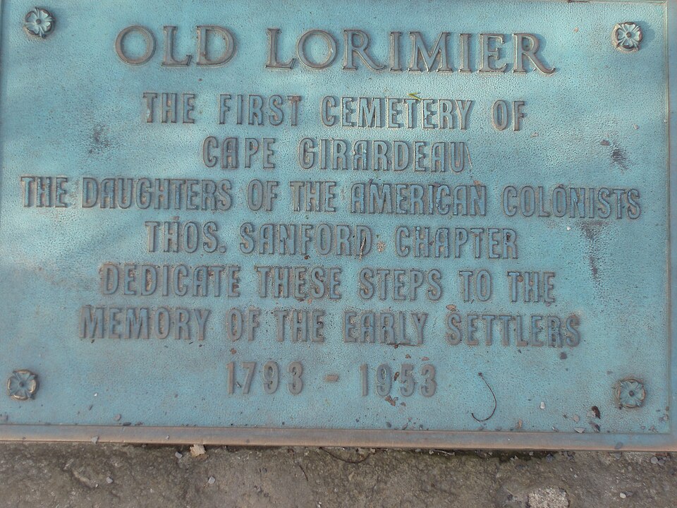 Photograph of Old Lorimier Cemetery
