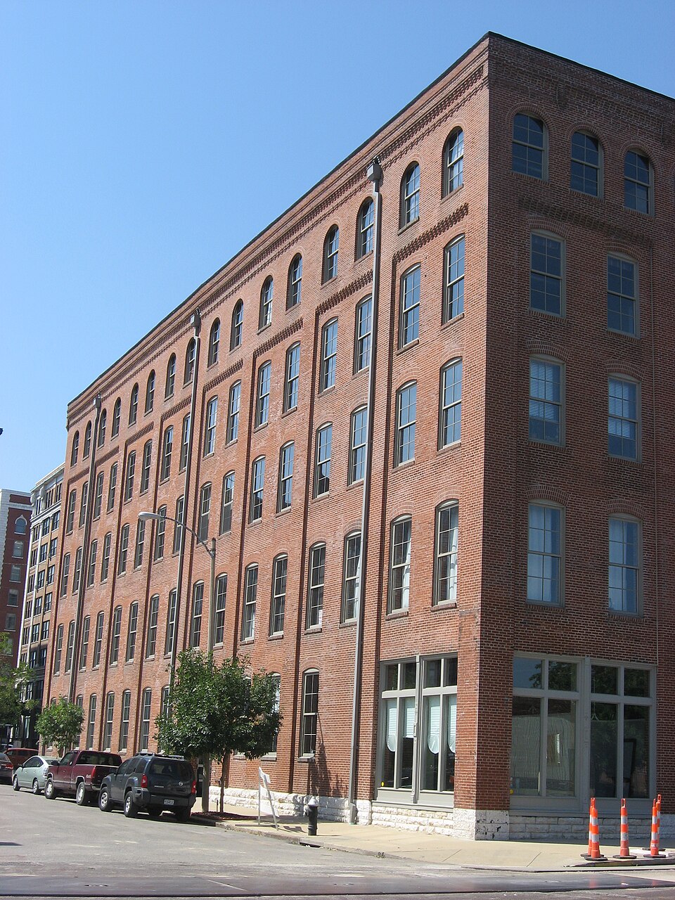 Photograph of Moon Brothers Carriage Company Building