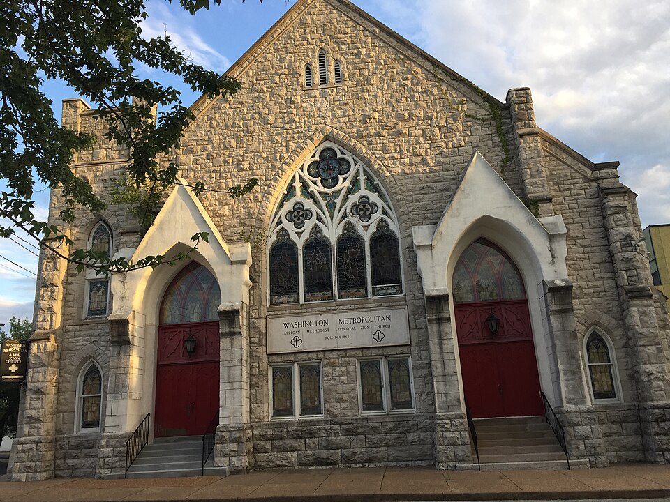 Photograph of Washington Metropolitan African Methodist Episcopal Zion Church