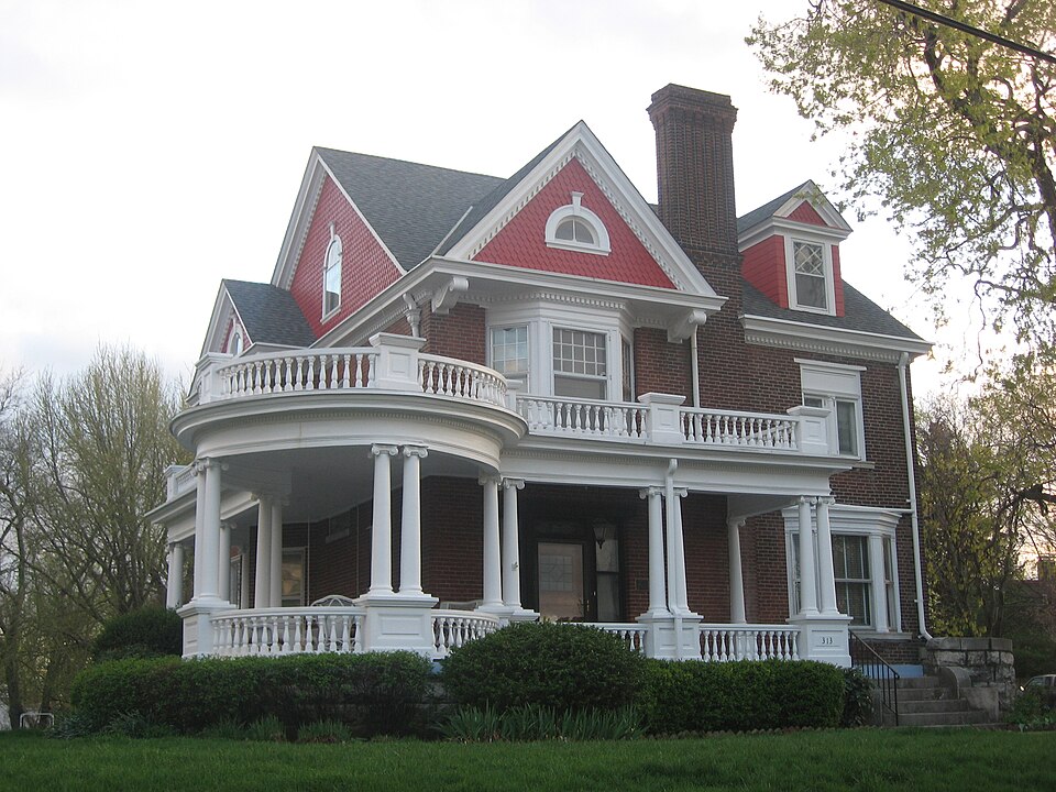 Photograph of William Henry and Lilla Luce Harrison House