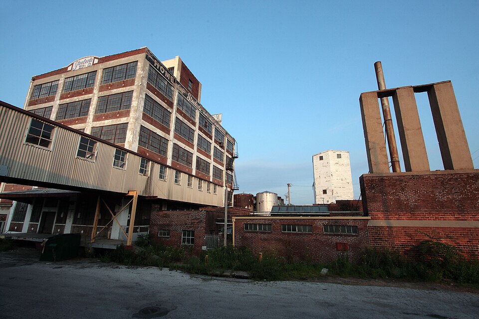 Photograph of Steelcote Manufacturing Company Paint Factory