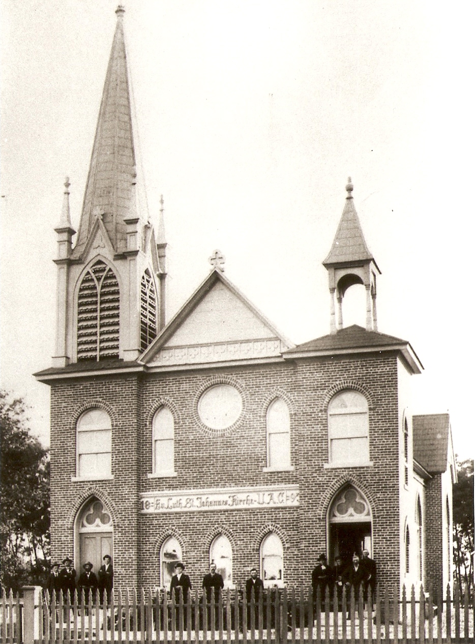Photograph of St. John's Evangelical Lutheran Church