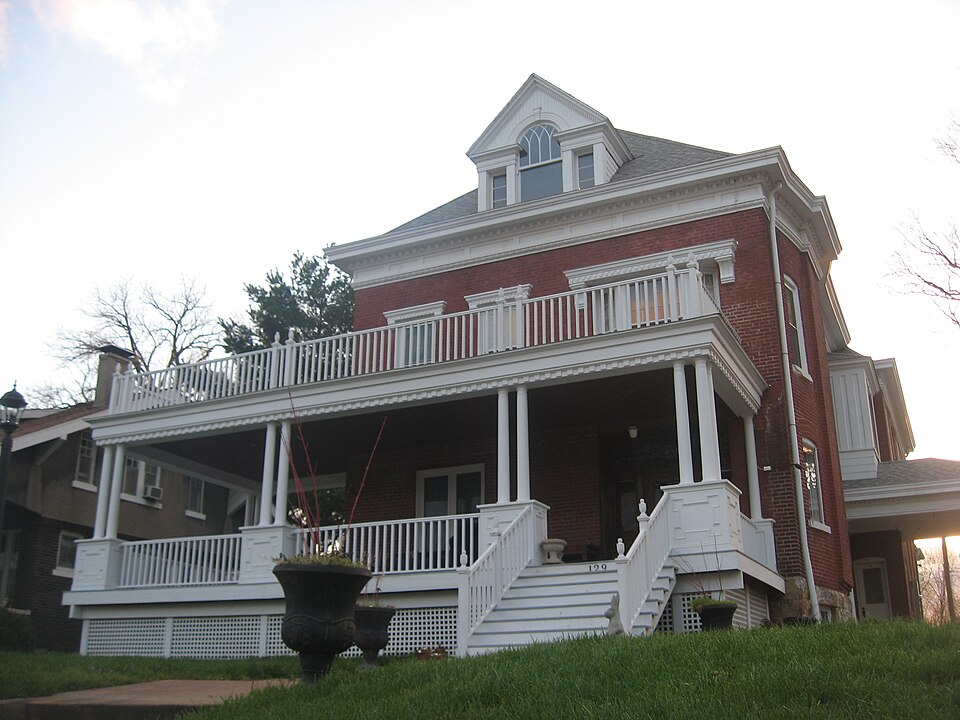Photograph of Edward S. and Mary Annatoile Albert Lilly House