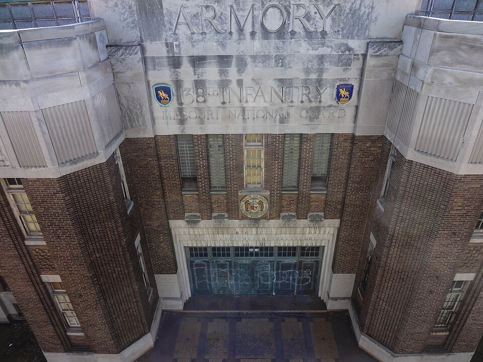 Photograph of 138th Infantry Missouri National Guard Armory