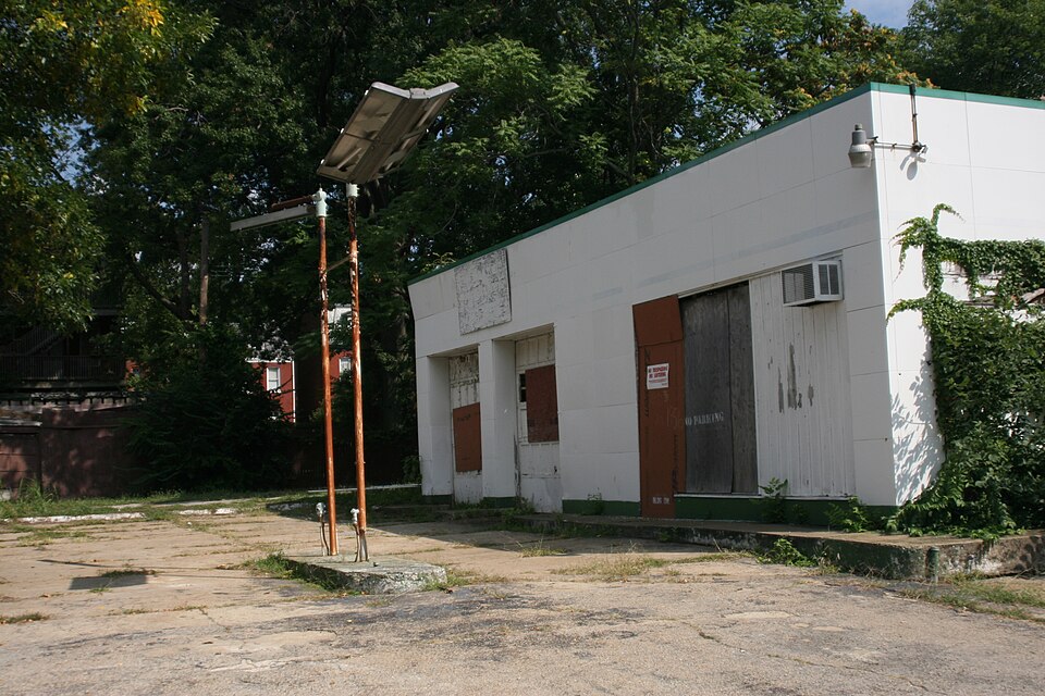 Photograph of Burgherr's Service Station