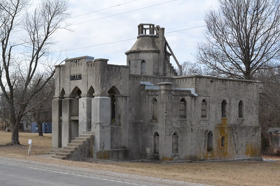 Photograph of Joseph M. Miller Mausoleum