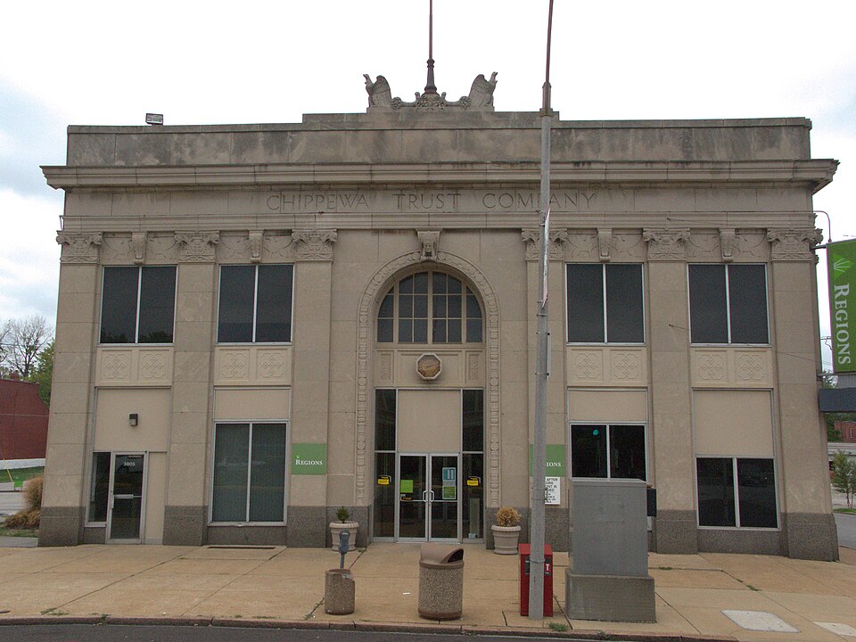 Photograph of Chippewa Trust Company Building