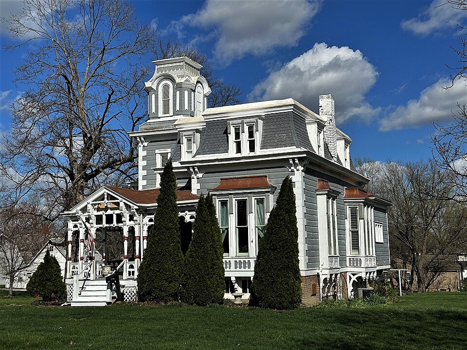 Photograph of David L. and Sallie Ann Stoutimore House