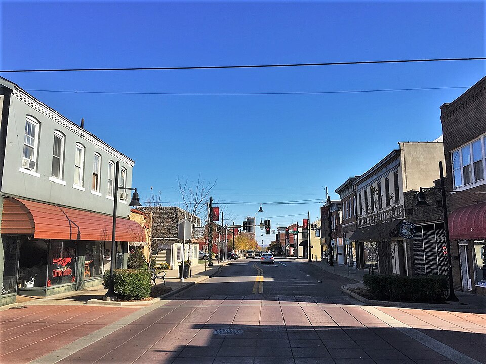 Photograph of Broadway Commercial Historic District