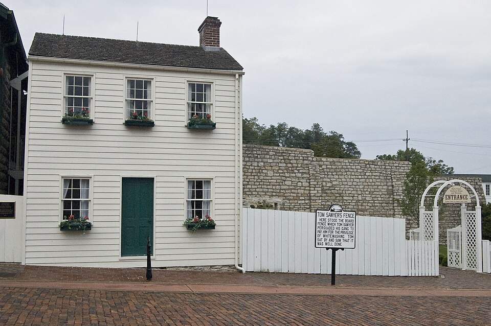 Photograph of Mark Twain Boyhood Home