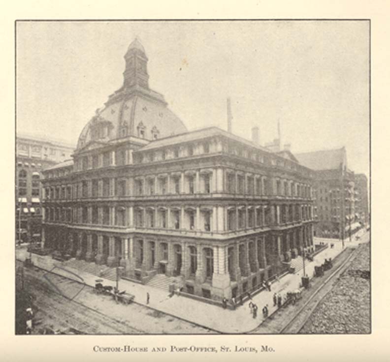 Photograph of United States Customhouse and Post Office