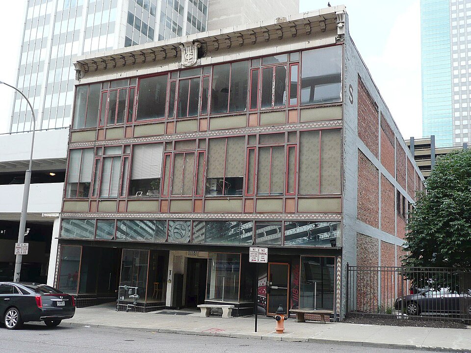 Photograph of Louis Curtiss Studio Building