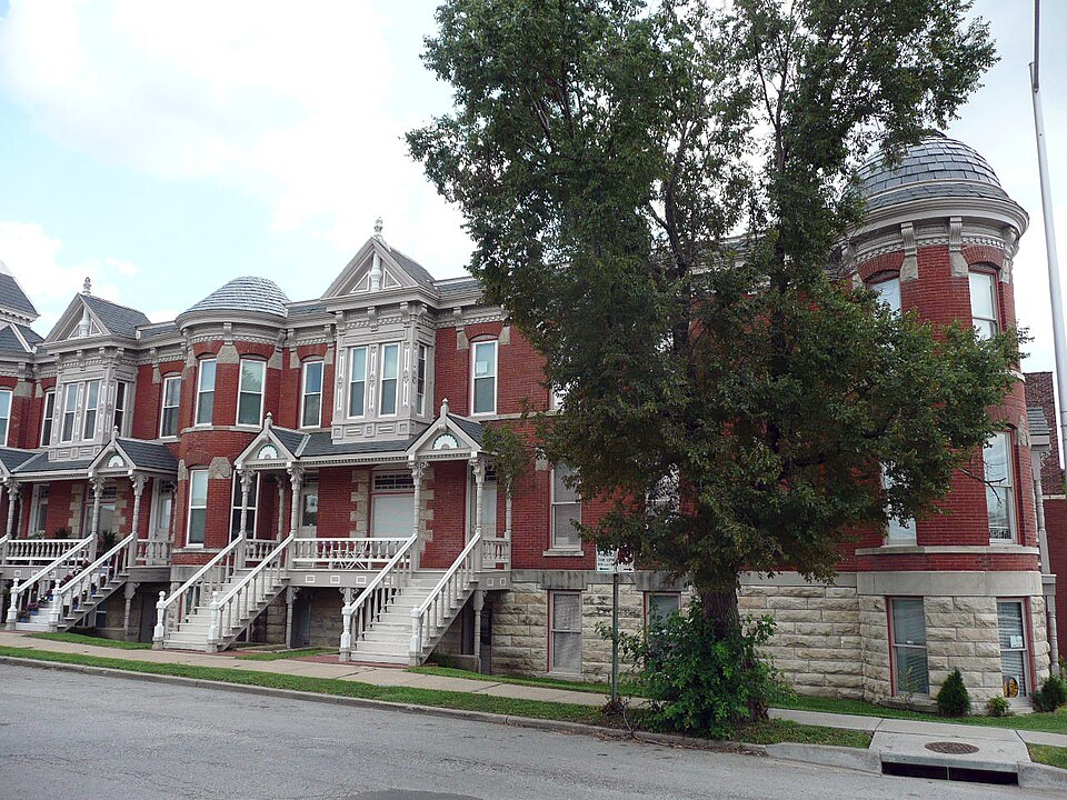Photograph of Row House Buildings