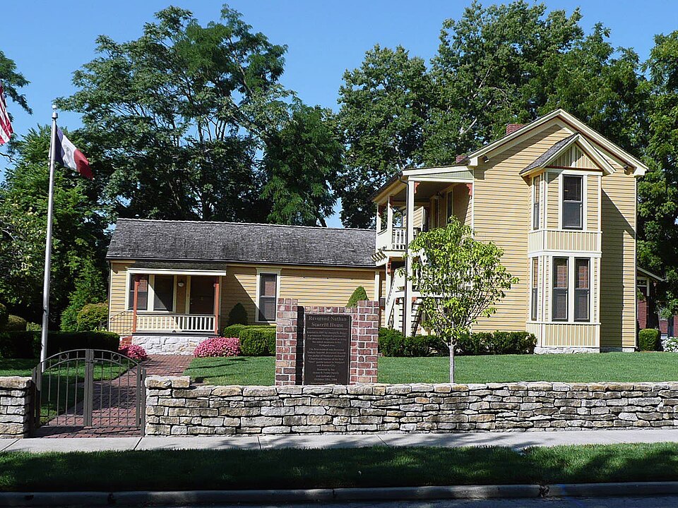 Photograph of Reverend Nathan Scarritt Home