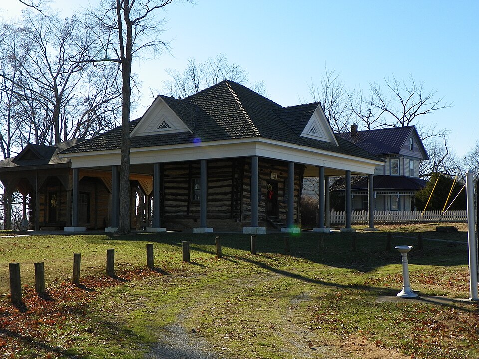 Photograph of Concordia Log Cabin College (Altenburg, Missouri)