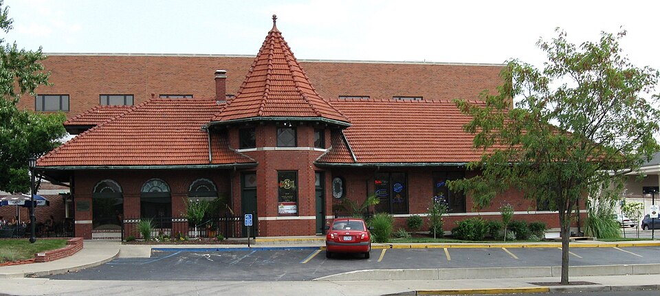 Photograph of Missouri, Kansas, and Texas Railroad Depot