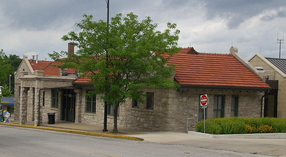 Photograph of Wabash Railroad Station and Freight House