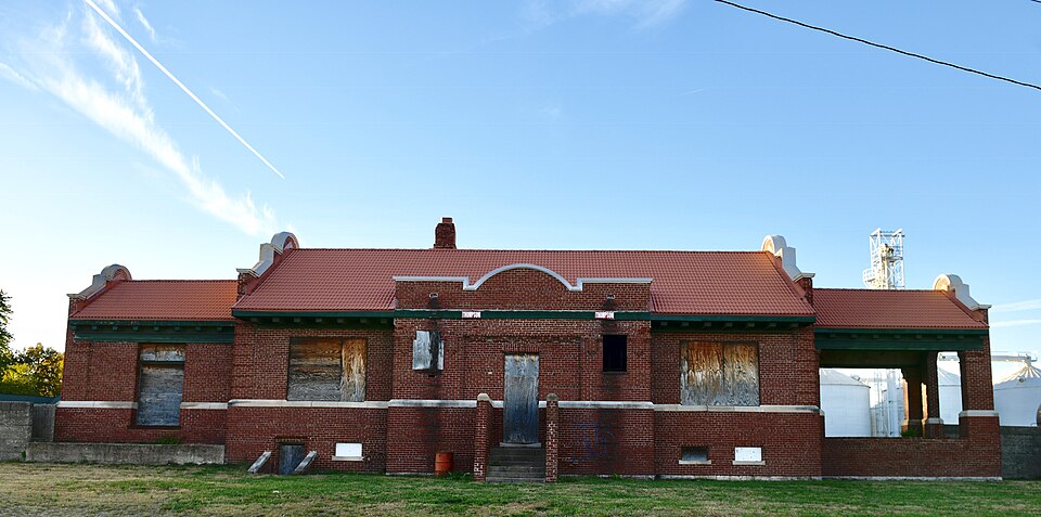 Photograph of Chicago and Alton Depot