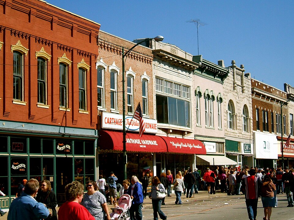 Photograph of Carthage Courthouse Square Historic District