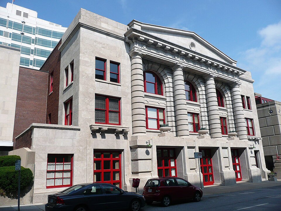 Photograph of Fire Department Headquarters; Fire Station No. 2