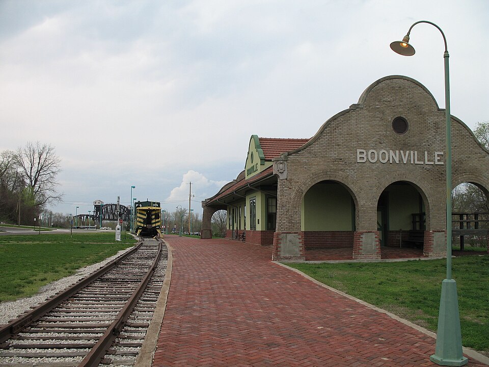 Photograph of Missouri, Kansas and Texas Railroad Depot