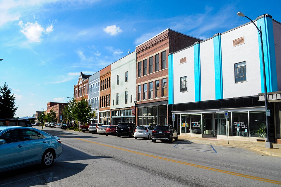 Photograph of Commercial Street Historic District