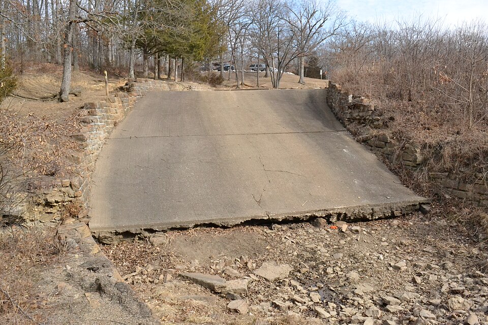 Photograph of Montserrat Recreation Demonstration Area Dam and Spillway