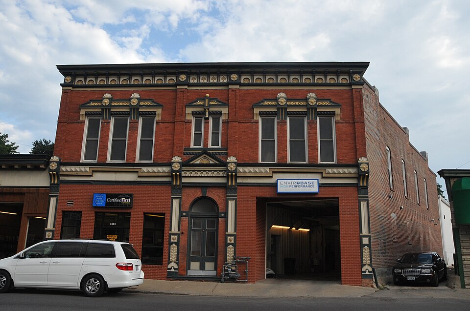 Photograph of Christian Sachau Saloon