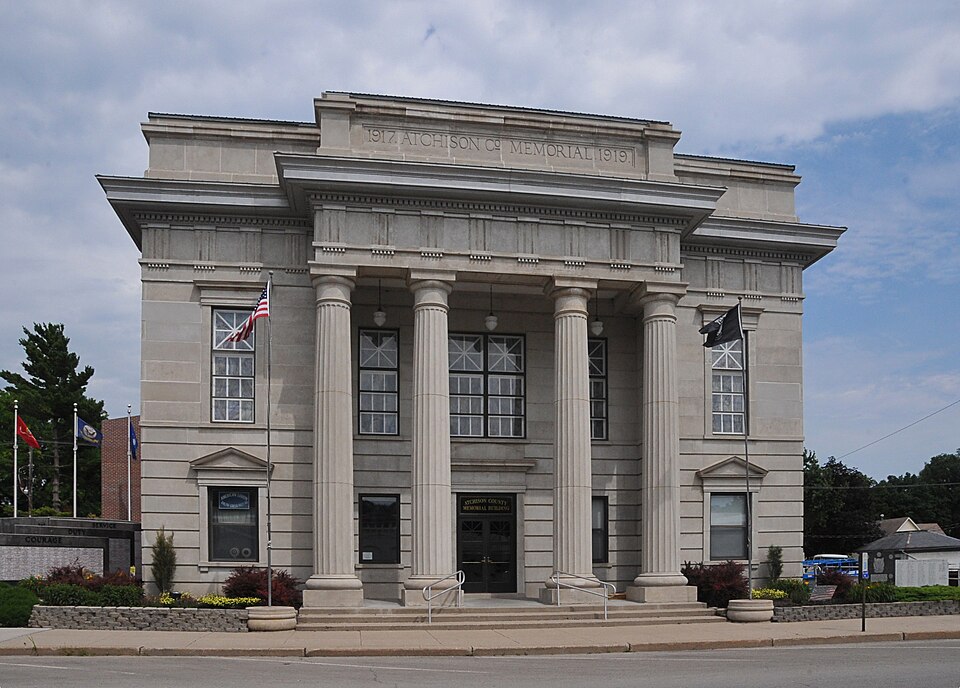 Photograph of Atchison County Memorial Building