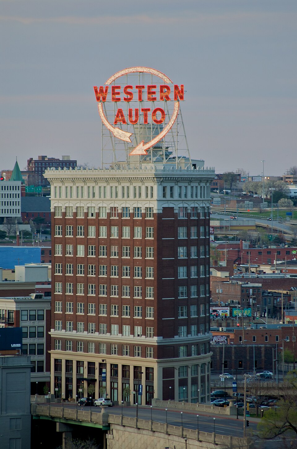 Photograph of Western Auto Building
