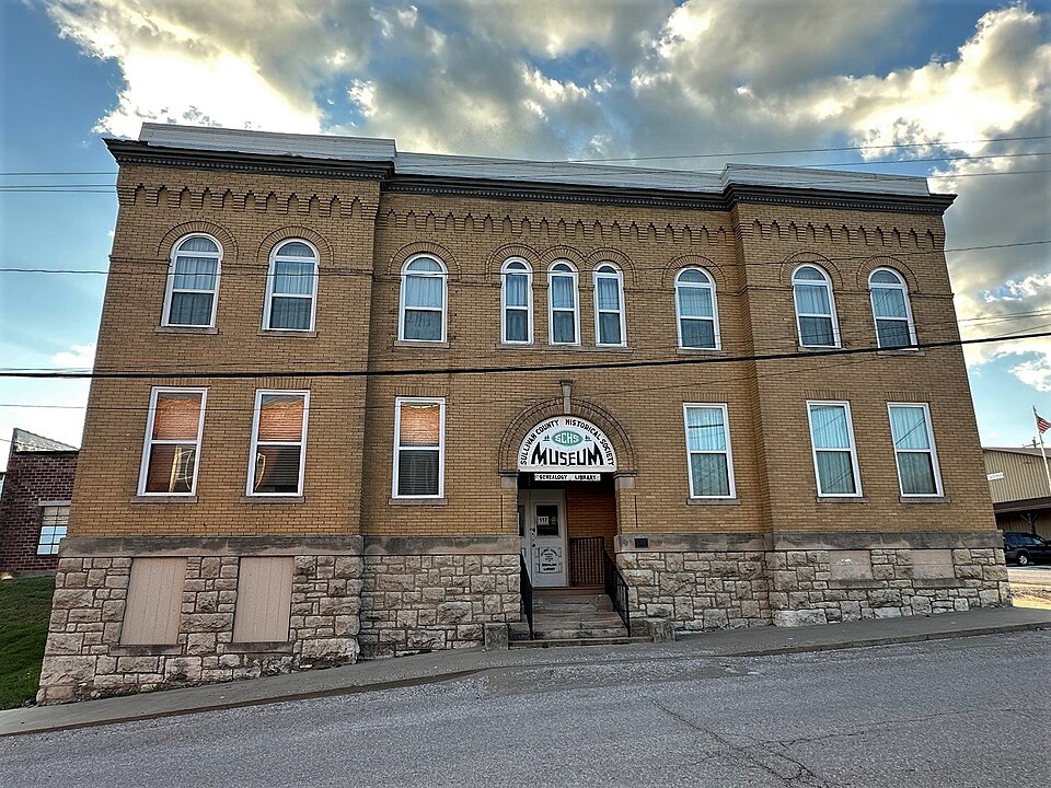 Photograph of Quincy, Omaha and Kansas City Railroad Office Building