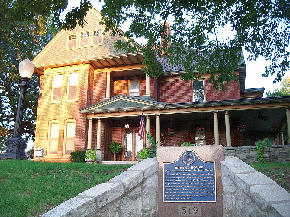 Photograph of Dr. John S. Jr. and Harriet Smart Bryant House