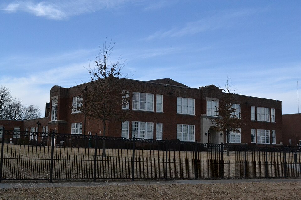 Photograph of C.C. Hubbard High School