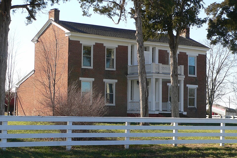 Photograph of Sylvester Marion and Frances Anne Stephens Baker House