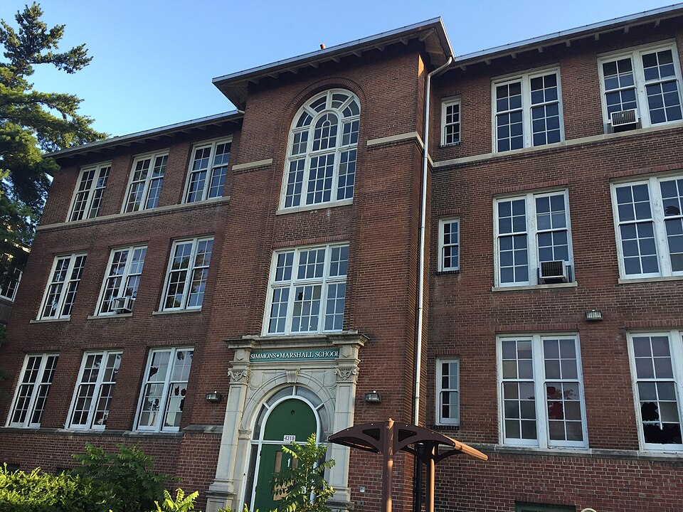 Photograph of Simmons Colored School