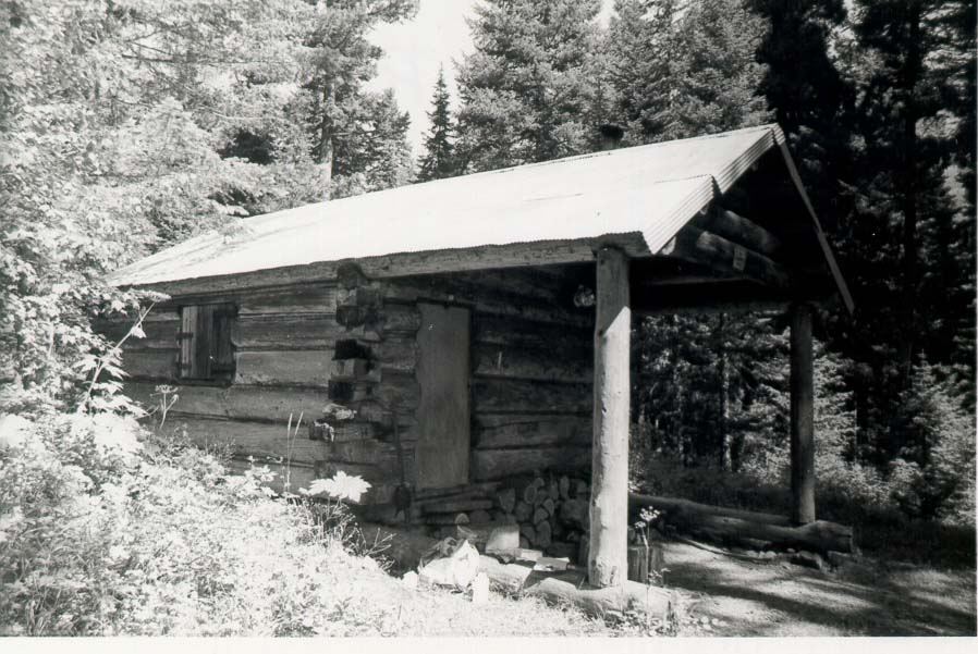 Photograph of Harrison Lake Patrol Cabin