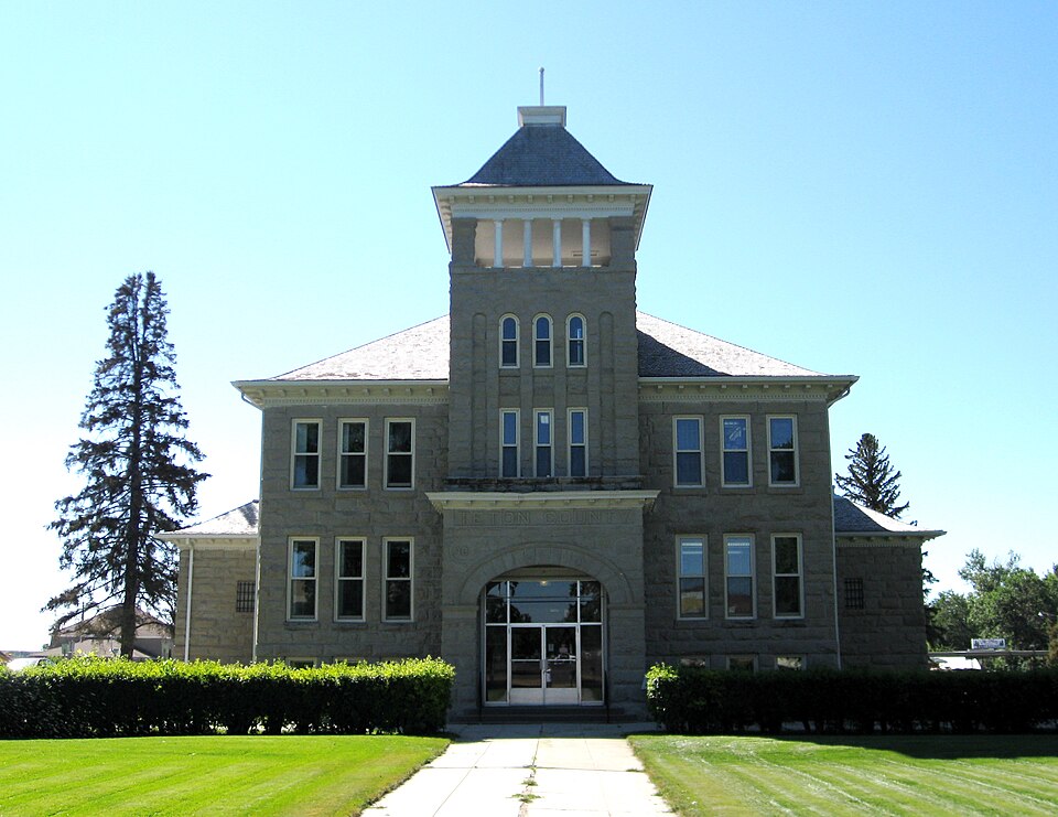 Photograph of Teton County Courthouse