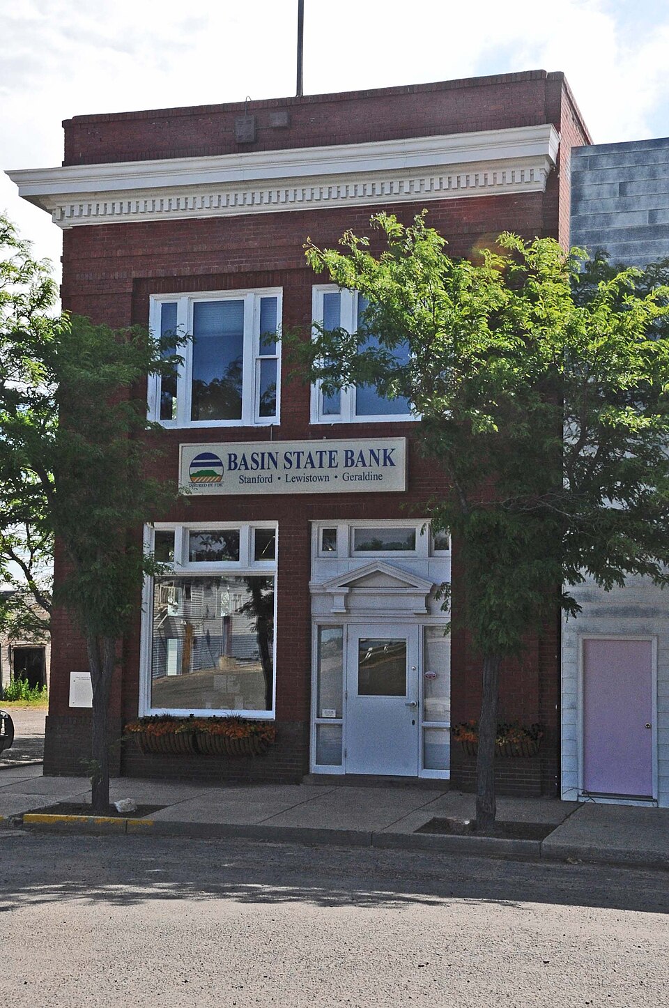 Photograph of First National Bank of Geraldine