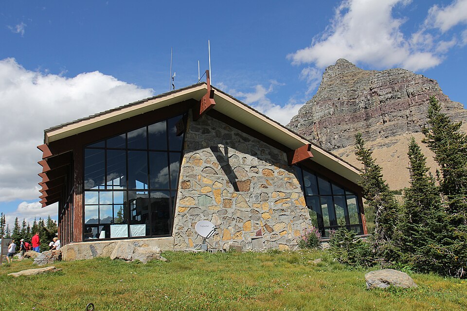 Photograph of Logan Pass Visitor Center