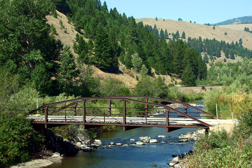 Photograph of Little Blackfoot River Bridge
