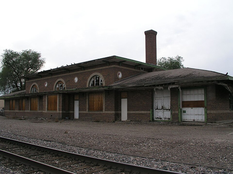 Photograph of Northern Pacific Railway Depot