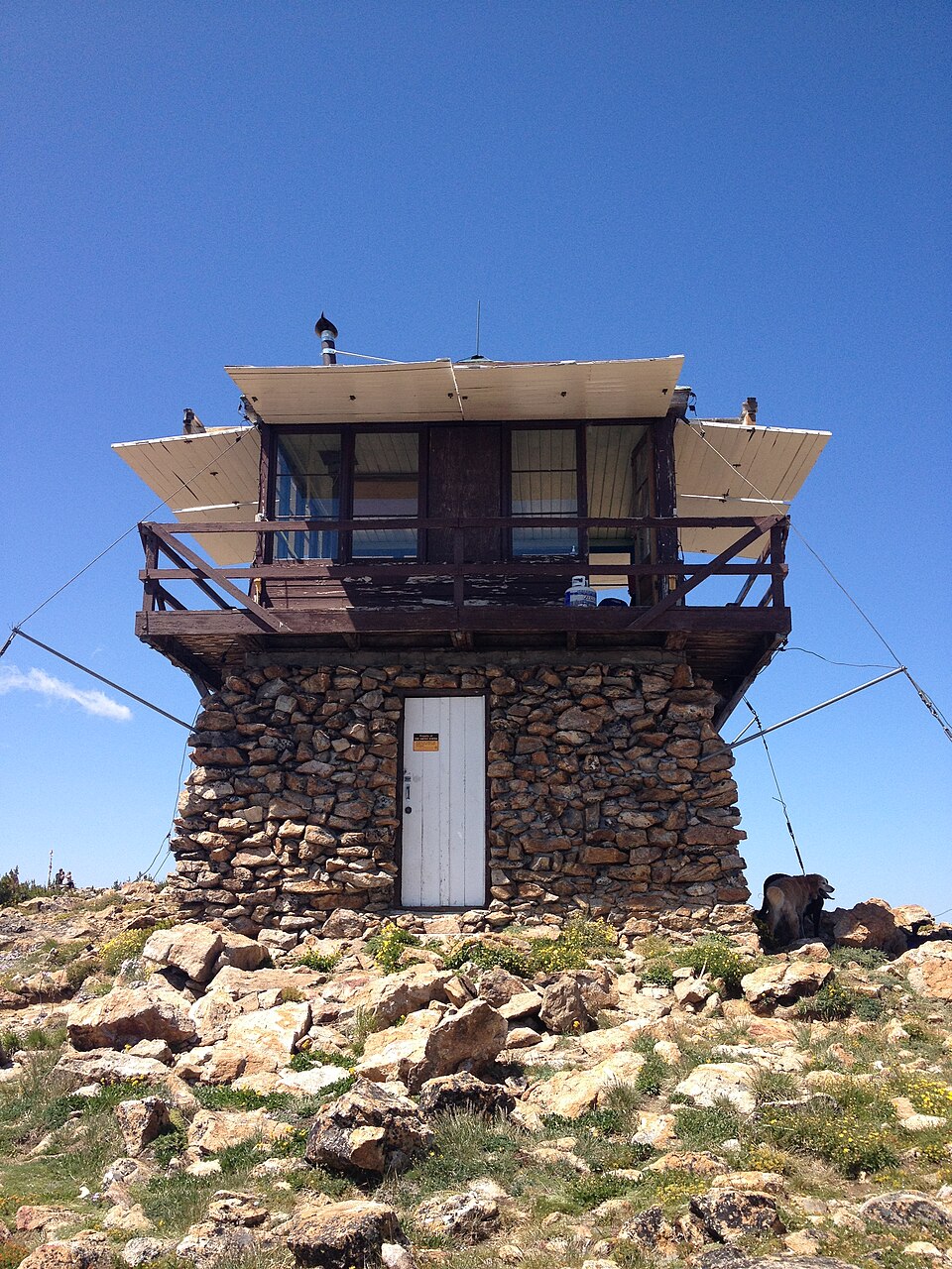 Photograph of St. Mary Peak Lookout