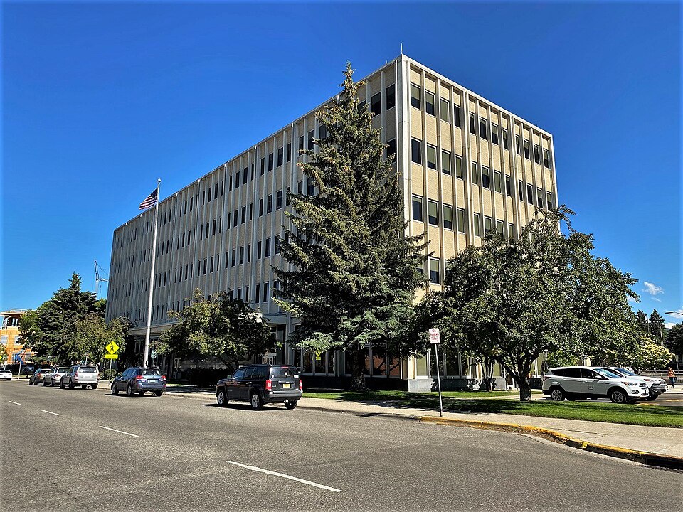 Photograph of Federal Building and US Post Office-Bozeman