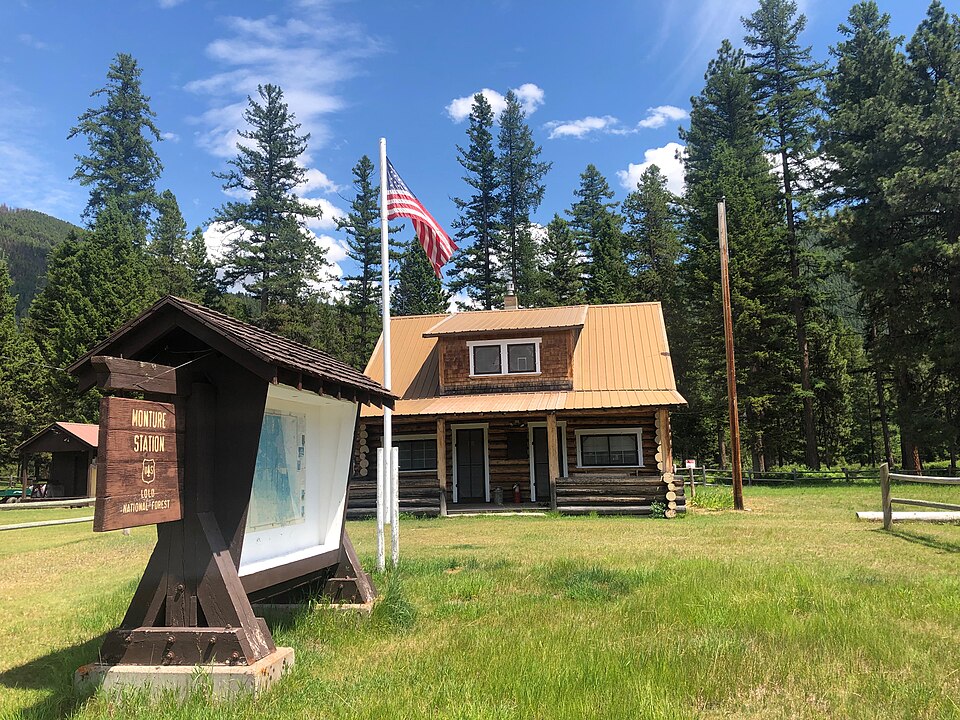 Photograph of Monture Guard Station