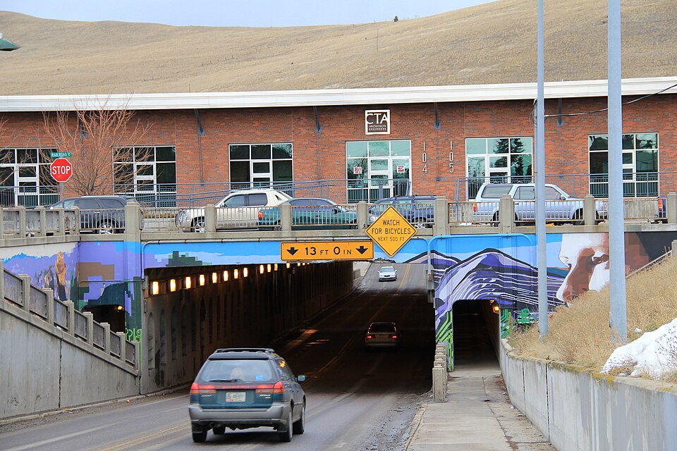 Photograph of Orange Street Underpass