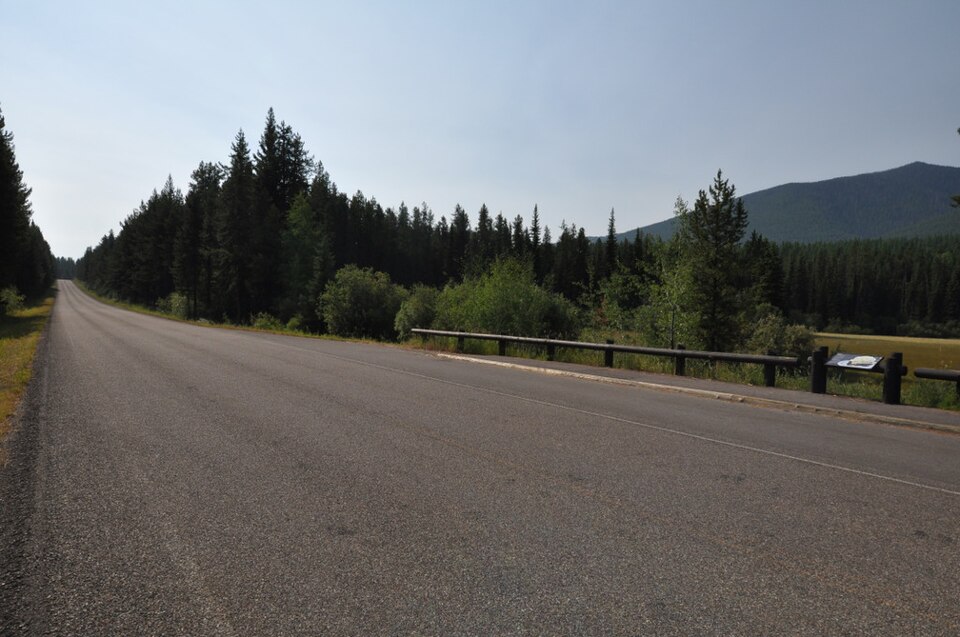 Photograph of Camas Creek Cutoff Road