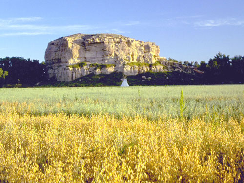 Photograph of Pompeys Pillar National Monument