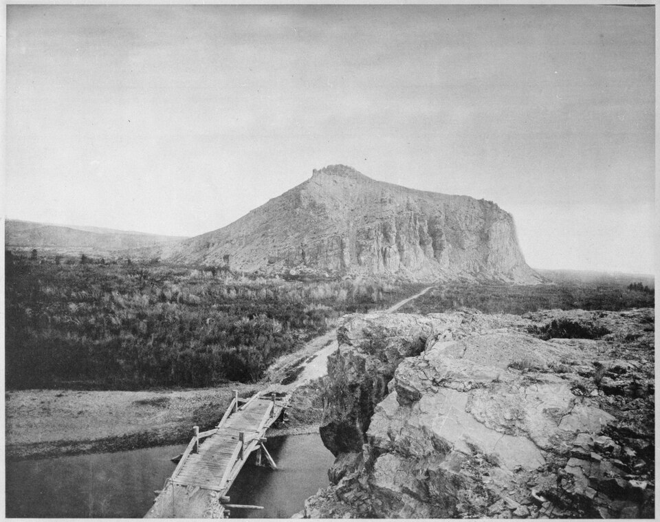 Photograph of Beaverhead Rock