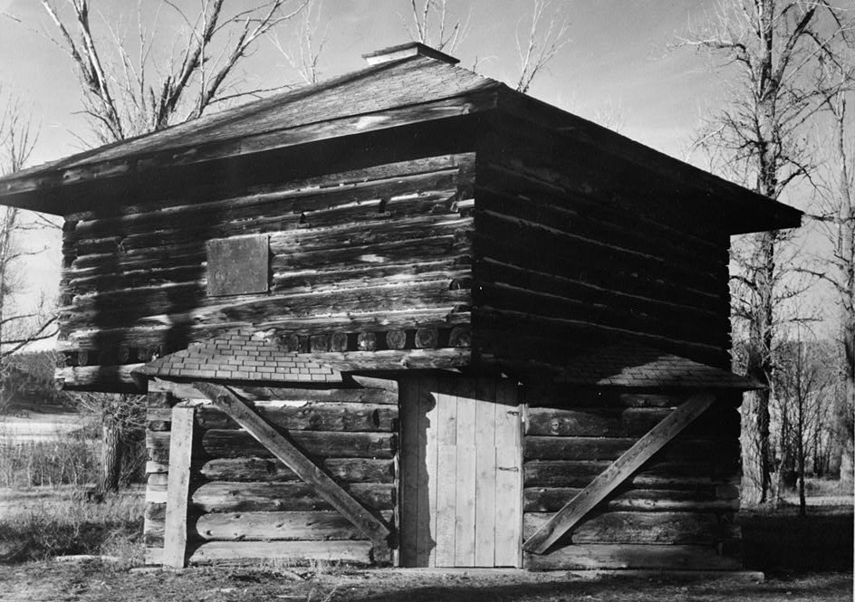 Photograph of Fort Logan and Blockhouse